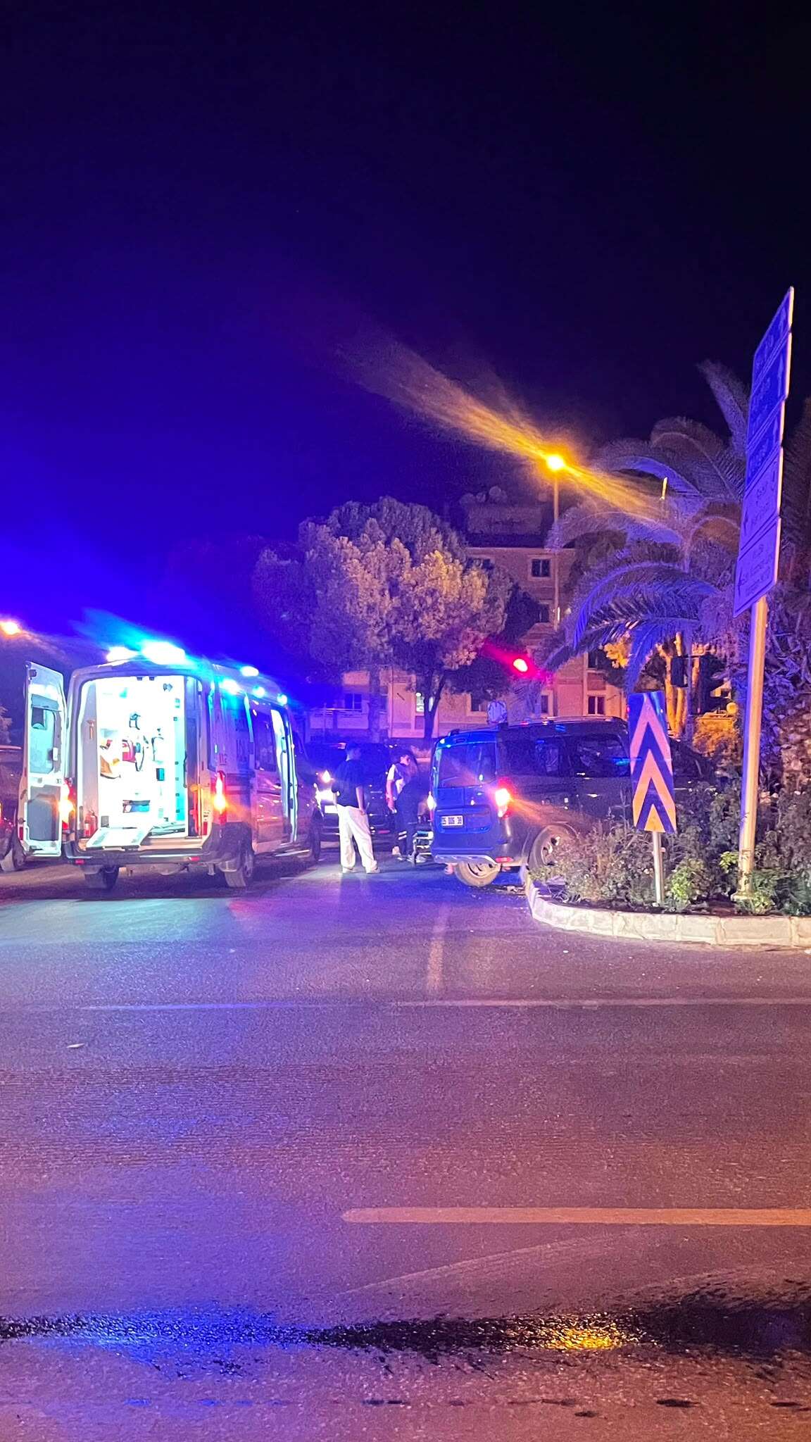 Yatağan’da Kaza: Araç Ağaca Çarptı 1